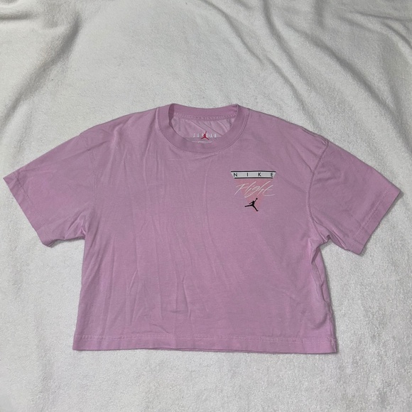 NEW Women’s Cropped Jordan T-Shirt - Picture 1 of 3